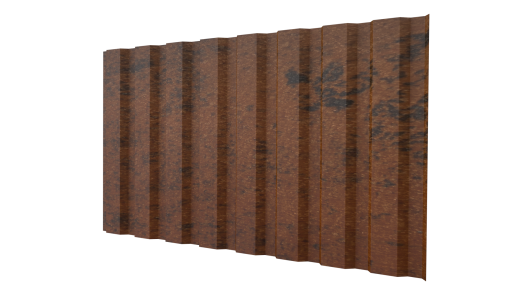 Профнастил С20A 1150/1100x0,45 мм, Картэн