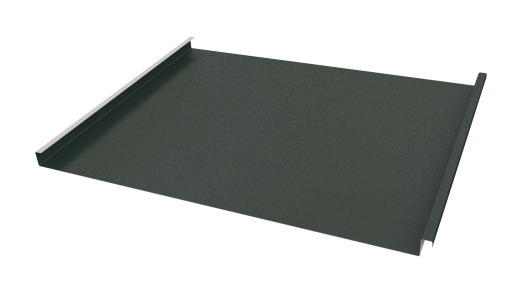 Фальцевая кровля 562/550x0,5 мм, 6009 пихтовый зелёный матовый