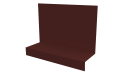 Примыкание боковое фальц 25x65x130 мм, 3009 оксид красный глянцевый