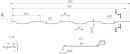 Профиль Орион 30 1200/1150x0,4 мм, 8019 серо-коричневый глянцевый