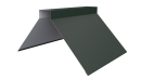 Конёк фигурный 150x150x2000 мм, 6009 пихтовый зеленый матовый