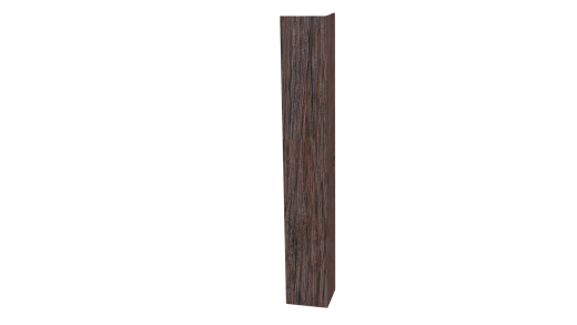 Планка угла наружного 30x30x2000 мм, Морёный дуб 3D