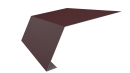Планка карнизная 100x65x2000 мм, 3005 винно-красный матовый