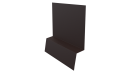 Планка стартовая фальц 135x30x55 мм, 8017 шоколадно-коричневый матовый