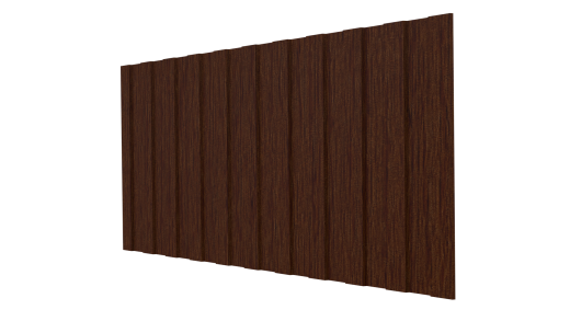 Профнастил С8 1200/1150x0,45 мм, Золотистый дуб 3D