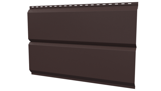 Л-брус 264/240x0,5 мм, 8017 шоколадно-коричневый стальной бархат