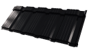 Профиль Пегас 1195/1130x0,45 мм, 9005 черный янтарь глянцевый