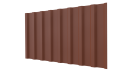 Профнастил С20B 1150/1100x0,45 мм, 8004 медно-коричневый матовый