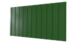 Профнастил С10 1170/1100x0,45 мм, 6002 лиственно-зеленый глянцевый