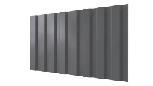 Профнастил С20A 1150/1100x0,7 мм, 7037 пыльно-серый глянцевый