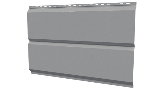 Л-брус 264/240x0,45 мм, 9006 бело-алюминиевый глянцевый