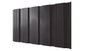 Профнастил К20 1195/1130x0,45 мм, 8019 серо-коричневый глянцевый