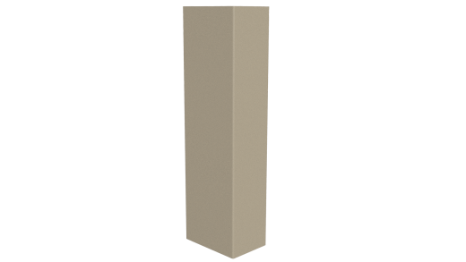 Стойка 40x60x40 мм, 1015 св. слоновая кость глянцевый