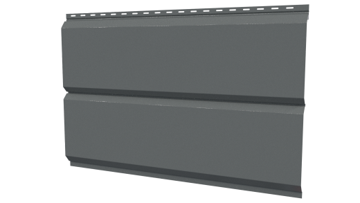 Л-брус 264/240x0,45 мм, 7005 мышино-серый глянцевый