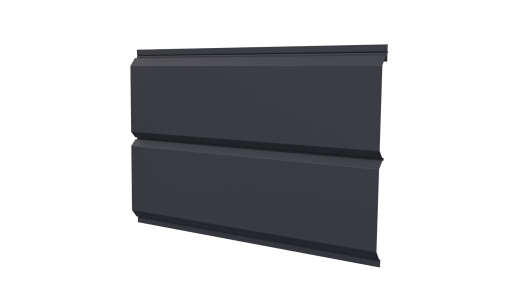 Л-брус 264/240x0,45 мм, 7024 графитовый серый матовый