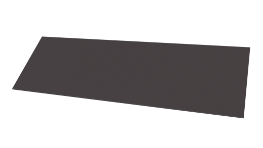 Планка завершающая 65x2000 мм, 8019 серо-коричневый глянцевый