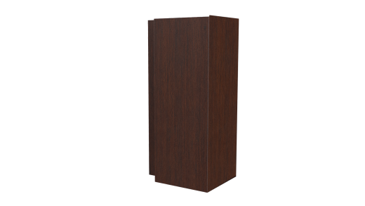Планка угла наружного сложная Блок-хаус 110x110x2000 мм, Antique wood