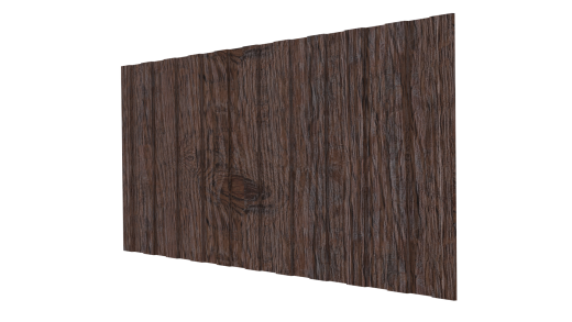 Профнастил С8 1200/1150x0,45 мм, Морёный дуб 3D