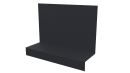 Примыкание боковое фальц 25x65x130 мм, 7024 графитовый серый PUR Pruf