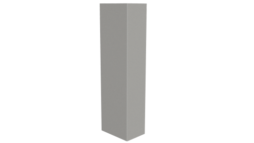 Стойка 40x60x40 мм, 9002 светло-серый глянцевый