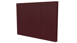 Лайн Про Плоскость 200/176x0,45 мм, 3005 винно-красный матовый