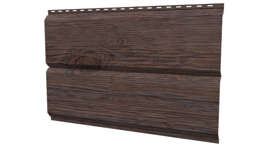 Л-брус 264/240x0,45 мм, Морёный дуб 3D