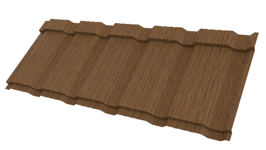 Профиль Пегас 1195/1130х0,45 мм, Дуб Сантана 3D