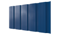 Профнастил К20 1195/1130x0,4 мм, 5005 сигнальный синий глянцевый