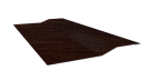 Планка крепёжная фальц 50x17x41 мм, Antique wood