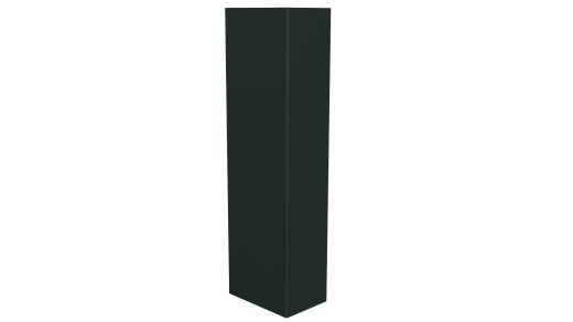 Стойка 40x60x40 мм, 6009 пихтовый зеленый матовый