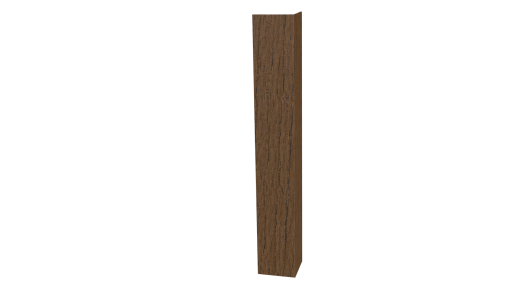 Планка угла наружного 30x30x2000 мм, Дуб Сантана 3D