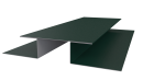 Планка стыковочная сложная 75x2000 мм, 6005 зеленый мох матовый