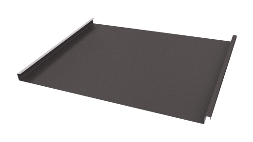 Фальцевая кровля 562/550x0,5 мм, 8019 серо-коричневый матовый