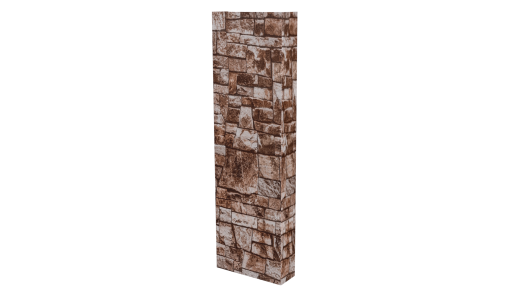 Декоративная накладка 20x60x20 мм, Дикий камень