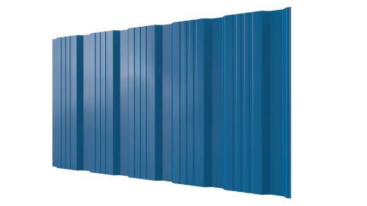 Профнастил К20 1195/1130x0,5 мм, 5015 небесно-синий глянцевый