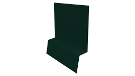 Планка стартовая фальц 135x30x55 мм, 6005 зеленый мох глянцевый