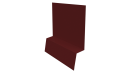 Планка стартовая фальц 135x30x55 мм, 3011 коричнево-красный глянцевый