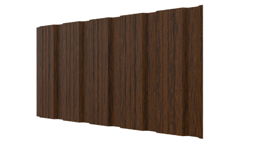 Профнастил К20 1195/1130х0,45 мм, Дуб Локарно 3D