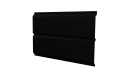 Л-брус 264/240x0,5 мм, 9005 черный янтарь стальной бархат