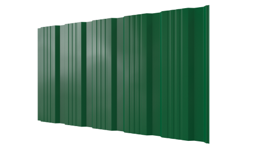 Профнастил К20 1195/1130x0,4 мм, 6029 мятно-зеленый глянцевый