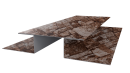 Планка стыковочная сложная 75x2000 мм, Дикий камень