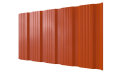 Профнастил К20 1195/1130x0,4 мм, 2004 оранжевый глянцевый