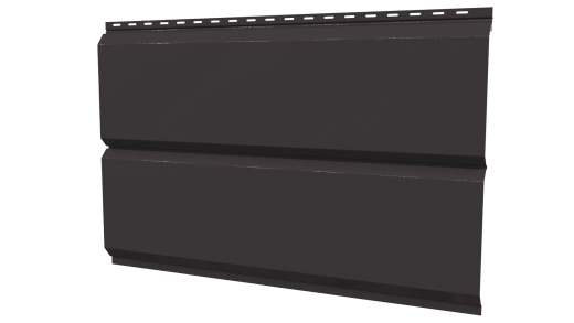 Л-брус 264/240x0,45 мм, 8019 серо-коричневый глянцевый
