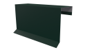 Планка торцевая фальц 65x97 мм, 6005 зеленый мох матовый