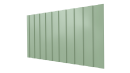 Профнастил С8 1200/1150x0,3 мм, 6019 бело-зеленый глянцевый