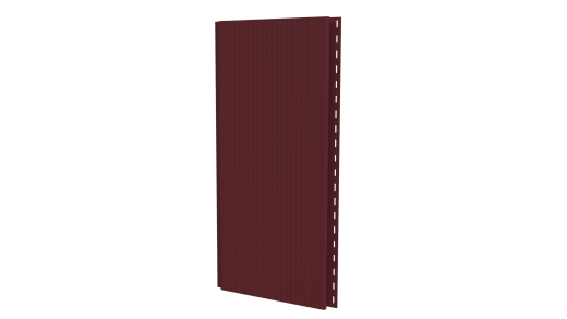 Лайн Про Гофр 200/176x0,45 мм, 3005 винно-красный матовый