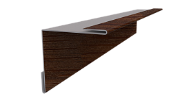 Планка угла внутреннего 30x30x2000 мм, Дуб Кельтик 3D