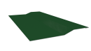 Планка крепёжная фальц 50x17x29 мм, 6002 лиственно-зеленый глянцевый