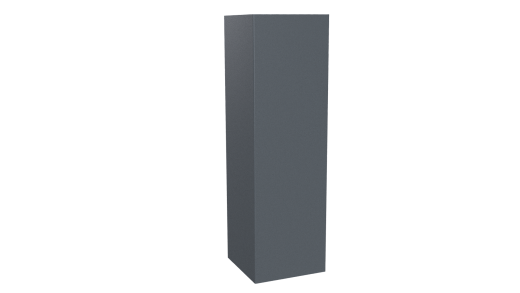 Декоративная накладка угловая 20x60x60x20 мм, 7024 графитовый серый PUR Pruf