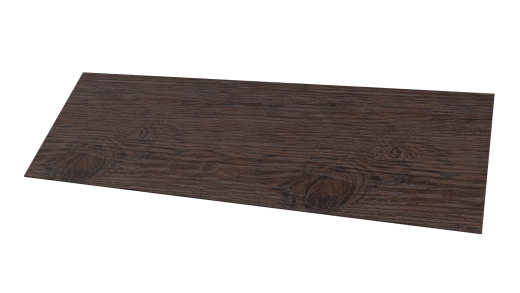Планка завершающая 65x2000 мм, Морёный дуб 3D